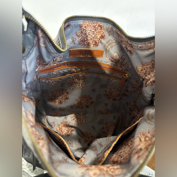 HOBO brand Merrin convertible backpack/shoulder bag - Graphite color (dark gray) - Picture 7 of 9